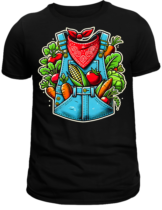 Market Overalls DTF Transfer
