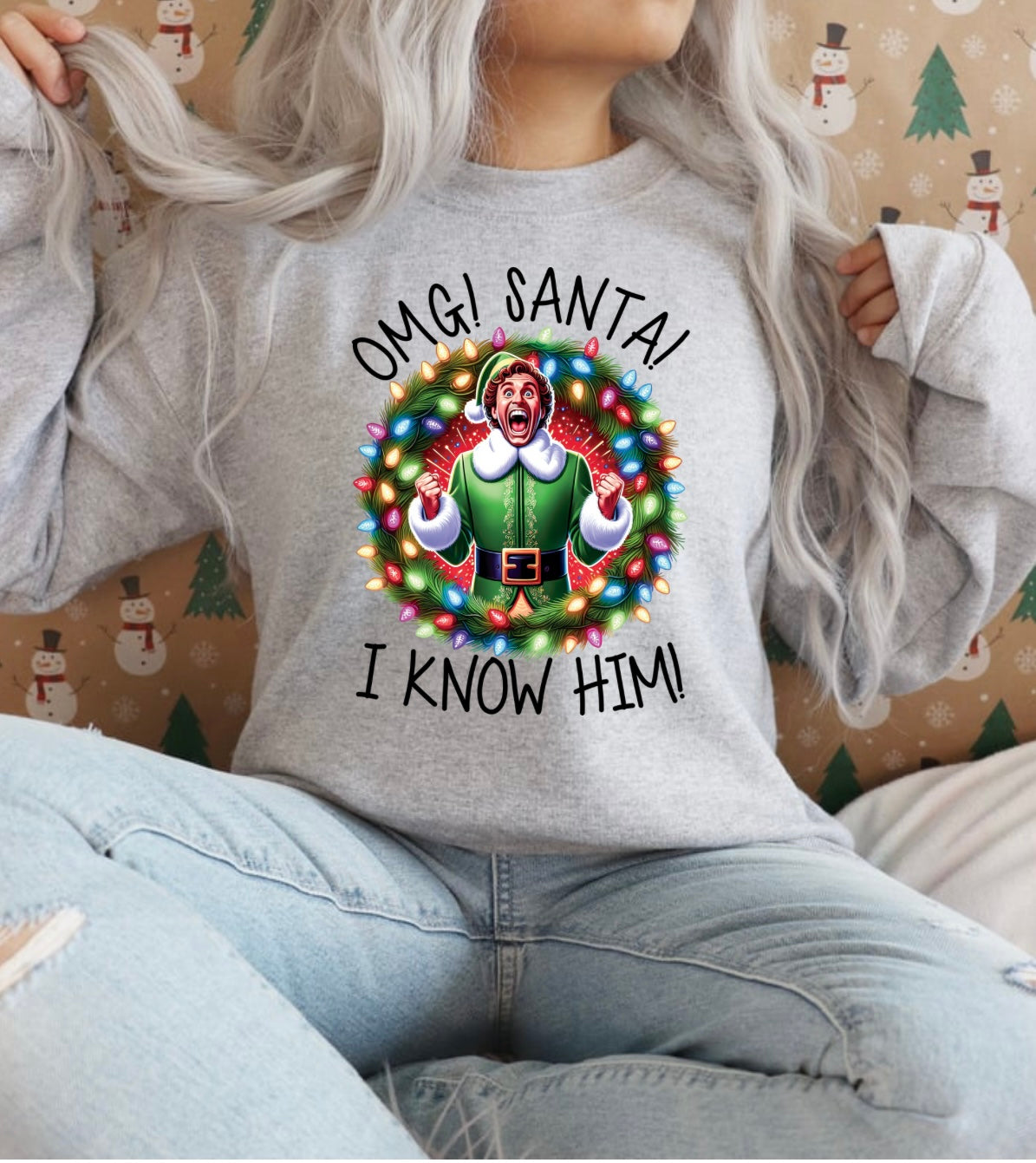 OMG Santa I know him! T-Shirt