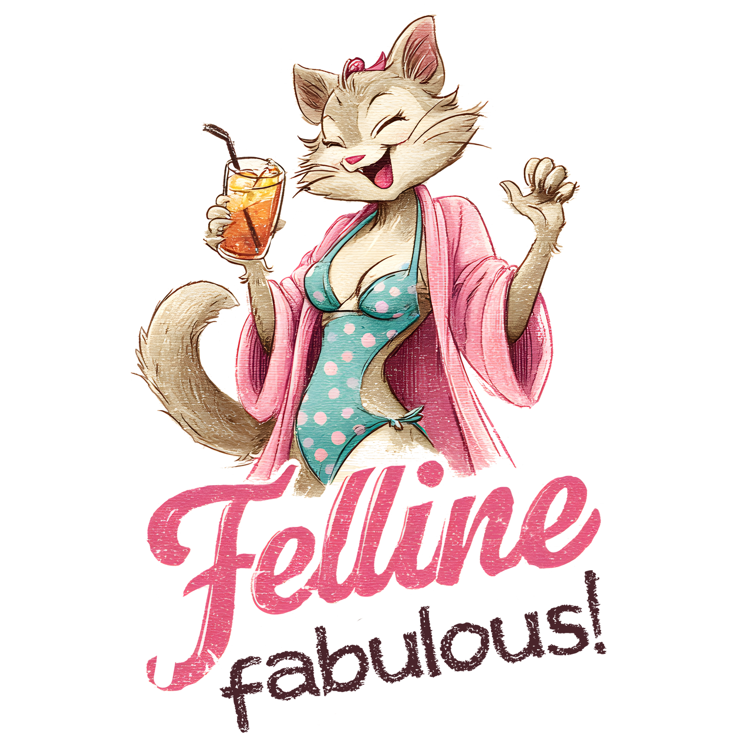 Felline Fabulous! DTF Transfer