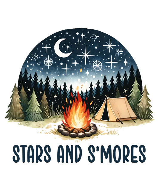 Stars & S'mores DTF Transfer