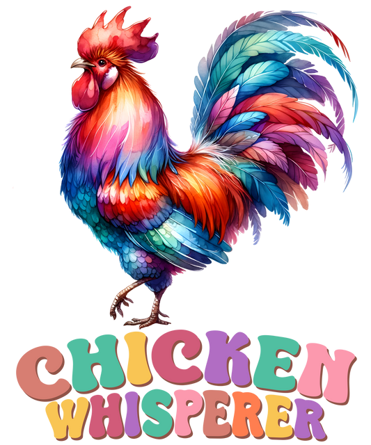 Chicken Whisperer DTF Transfer