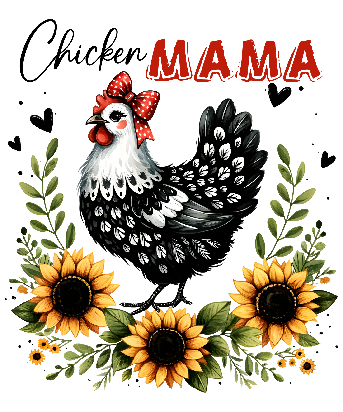 Chicken Mama DTF Transfer