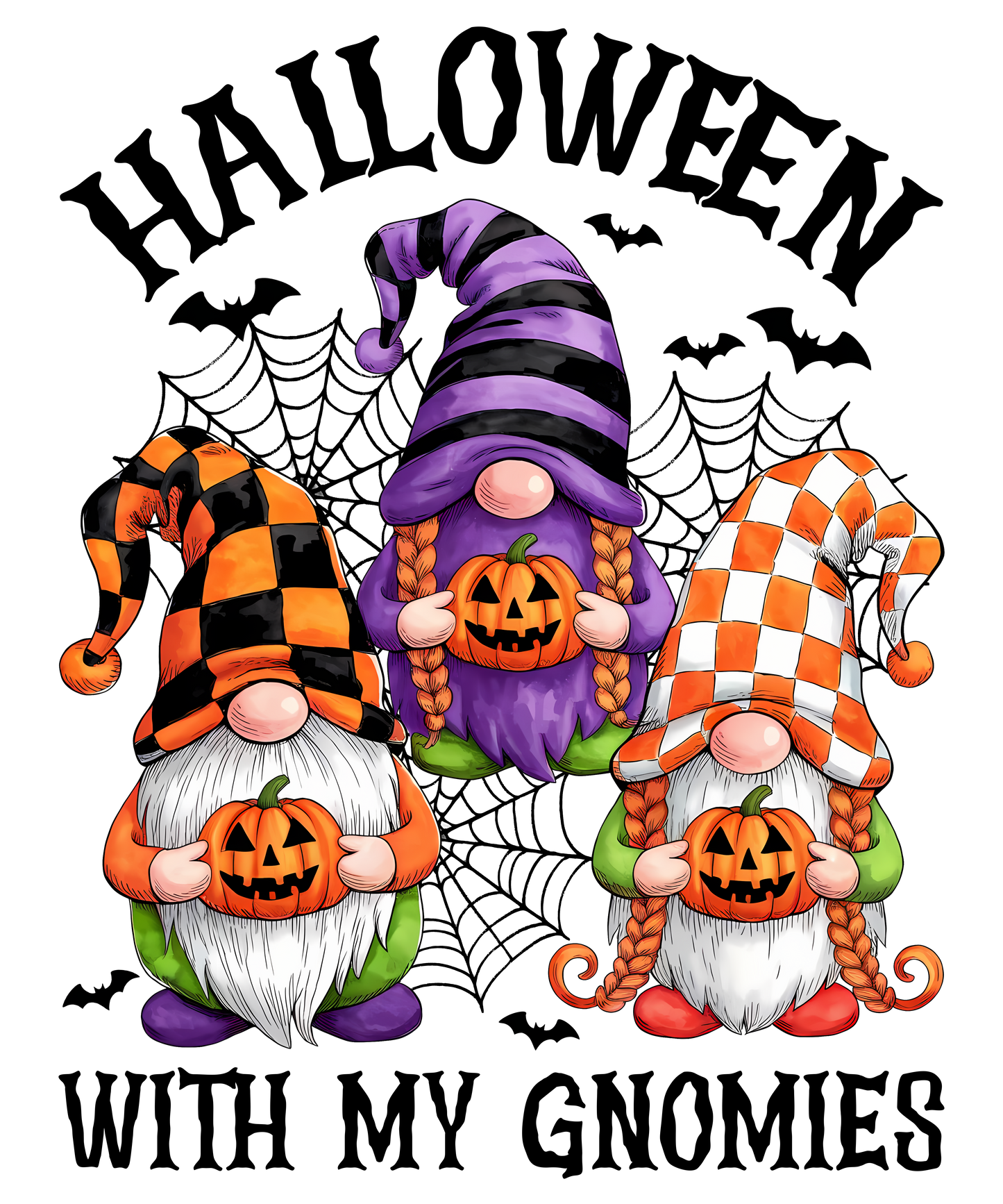 Halloween Gnomes DTF Transfer