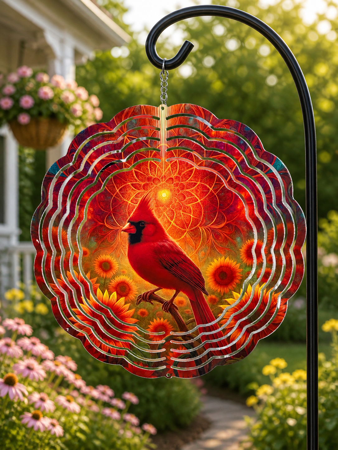 Sublimation Metal Wind Spinners
