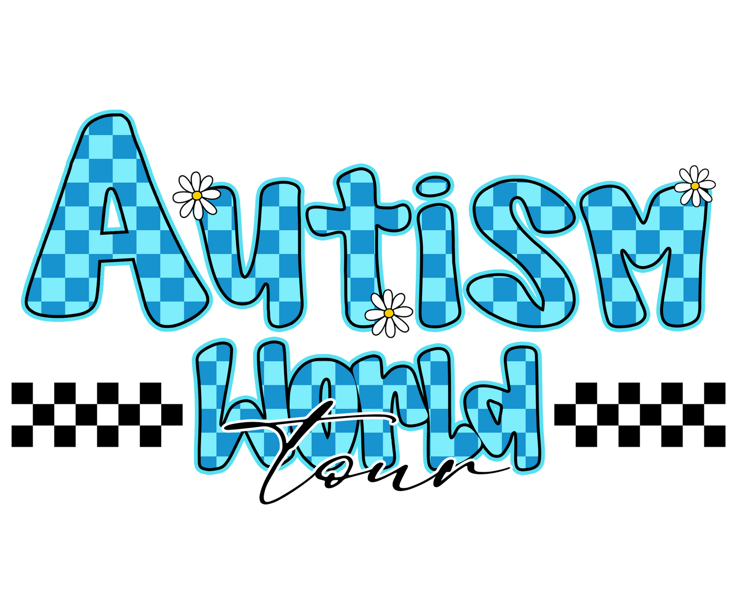 Autism Tour DTF Transfer