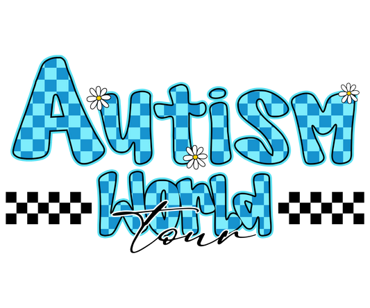 Autism Tour DTF Transfer