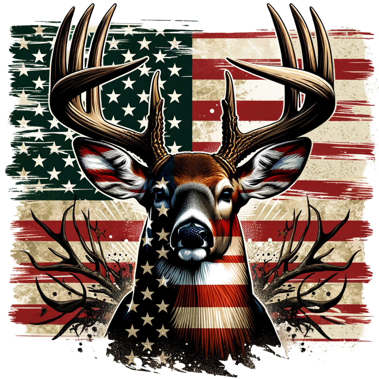 American Buck DTF Transfer