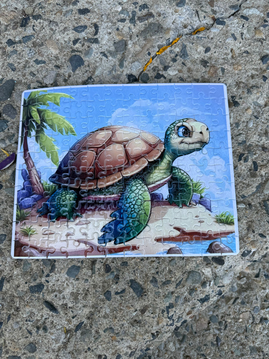 Turtle  Kids Puzzle