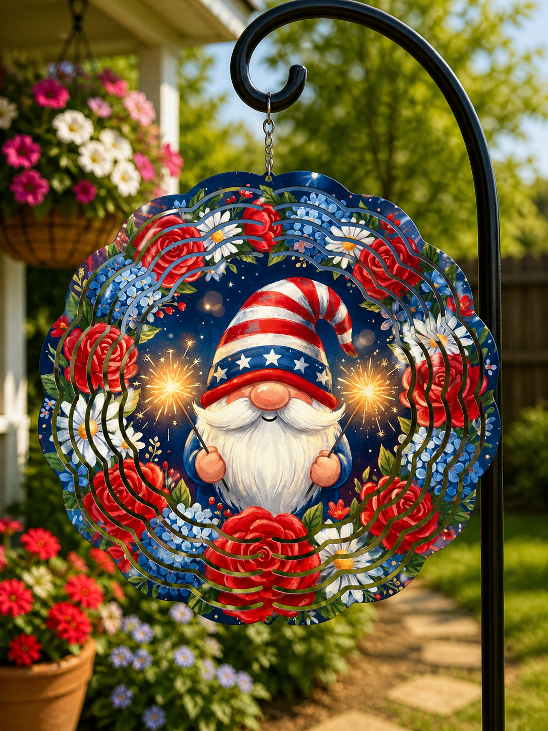 Sublimation Metal Wind Spinners