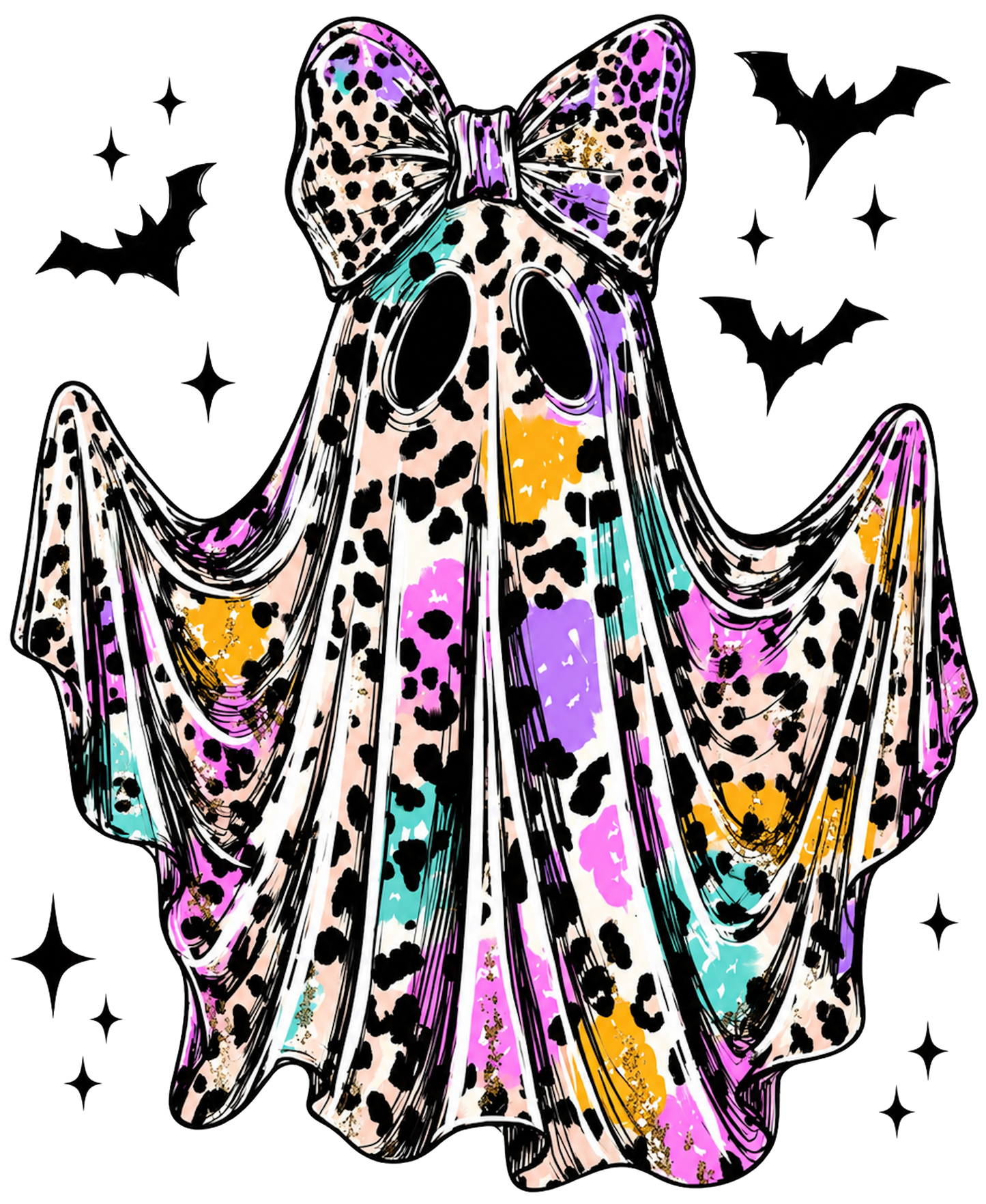 Cheetah Ghost DTF Transfers