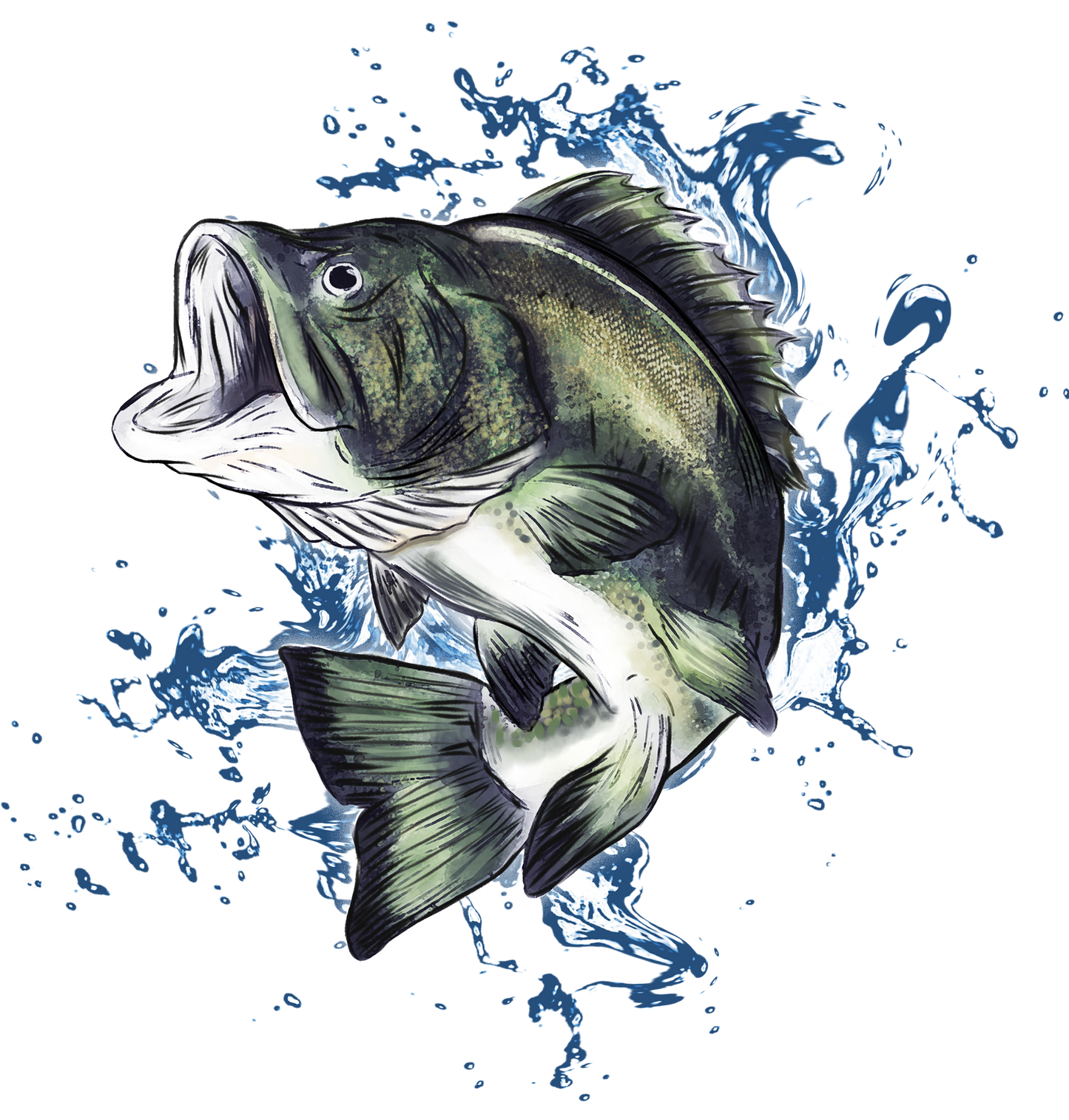 Bass DTF Transfer