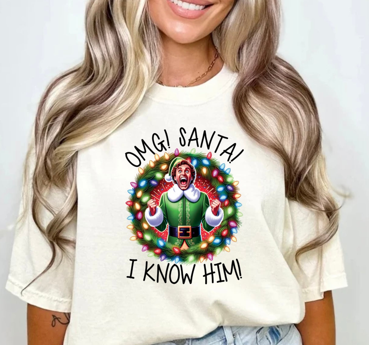 OMG Santa I know him! T-Shirt