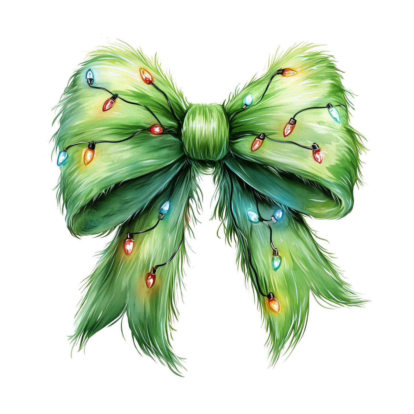 Grinchmas Bow DTF Transfer