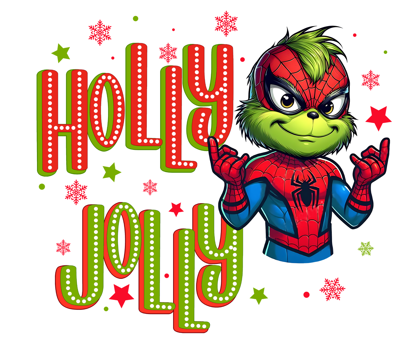 Holly Jolly DTF Transfer