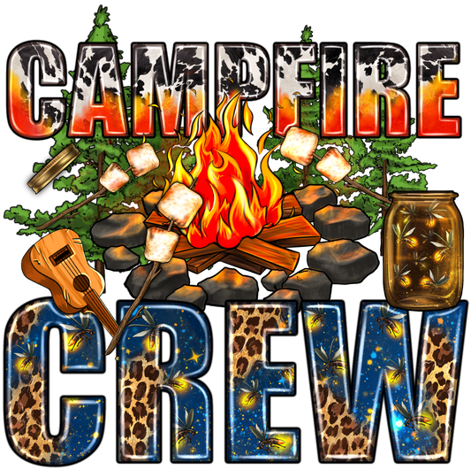 Campfire Crew DTF Transfer