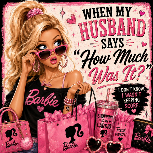 Hubby asked " How much was it? DTF Transfers