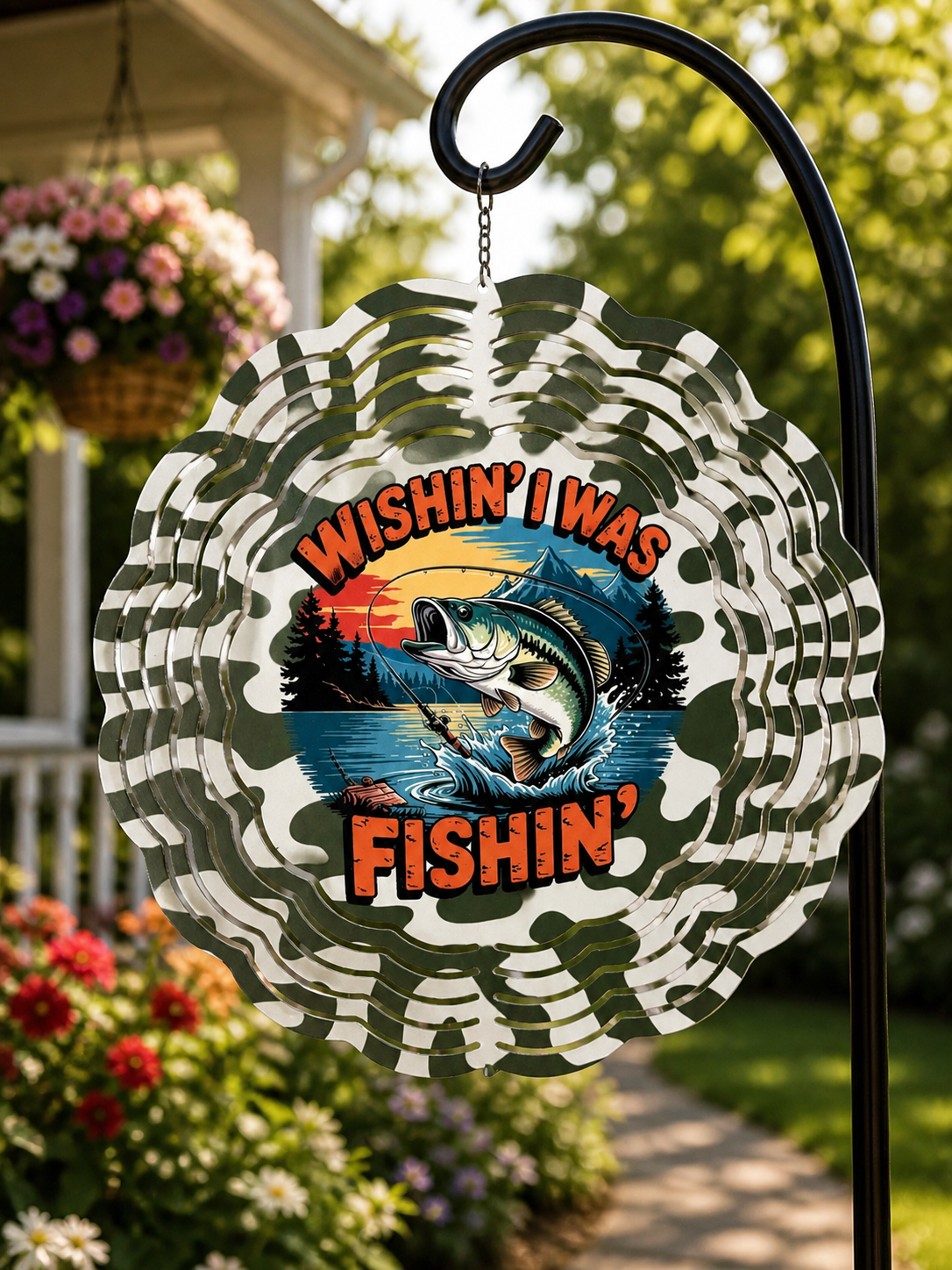 Sublimation Metal Wind Spinners
