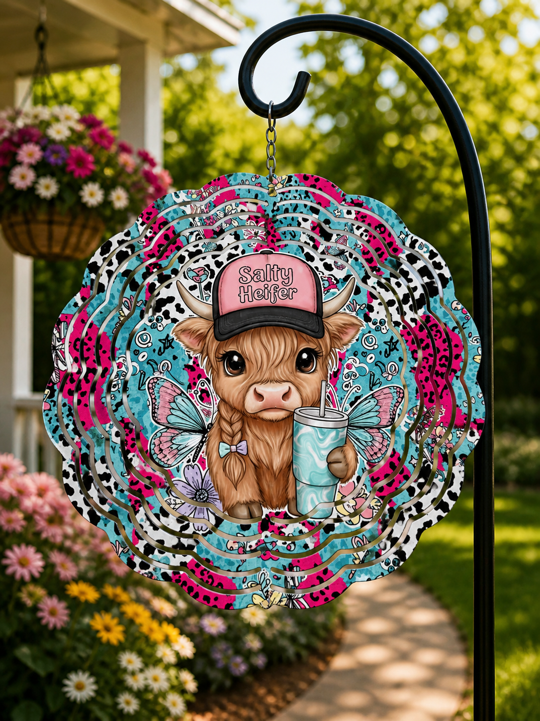 Sublimation Metal Wind Spinners