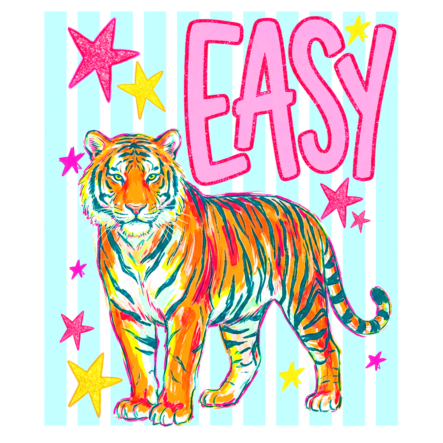 EASY Tiger DTF Transfer
