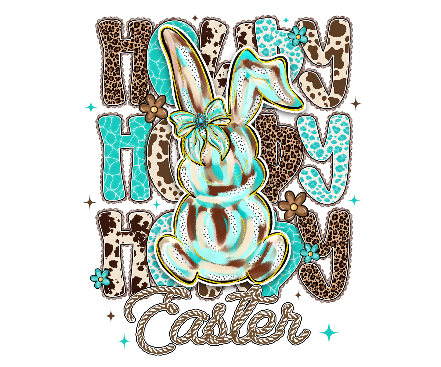 Hoppy Easter DTF Transfer