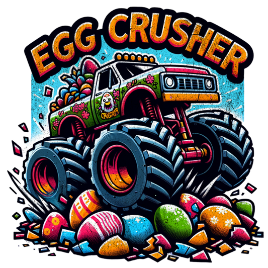 Egg Crusher DTF Transfer