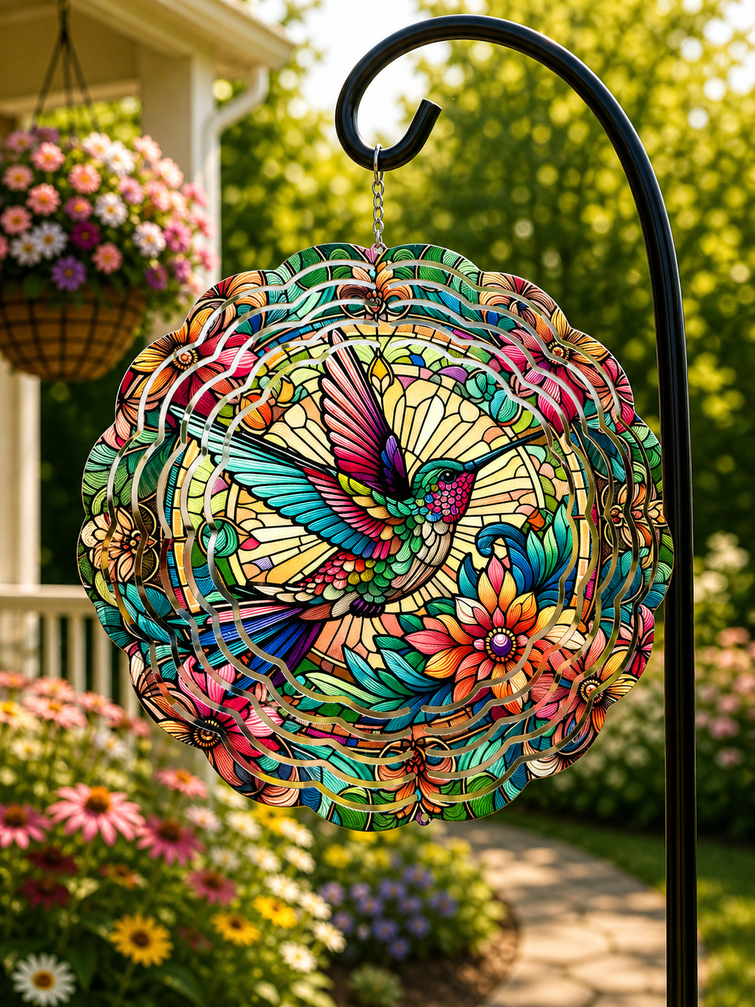 Sublimation Metal Wind Spinners