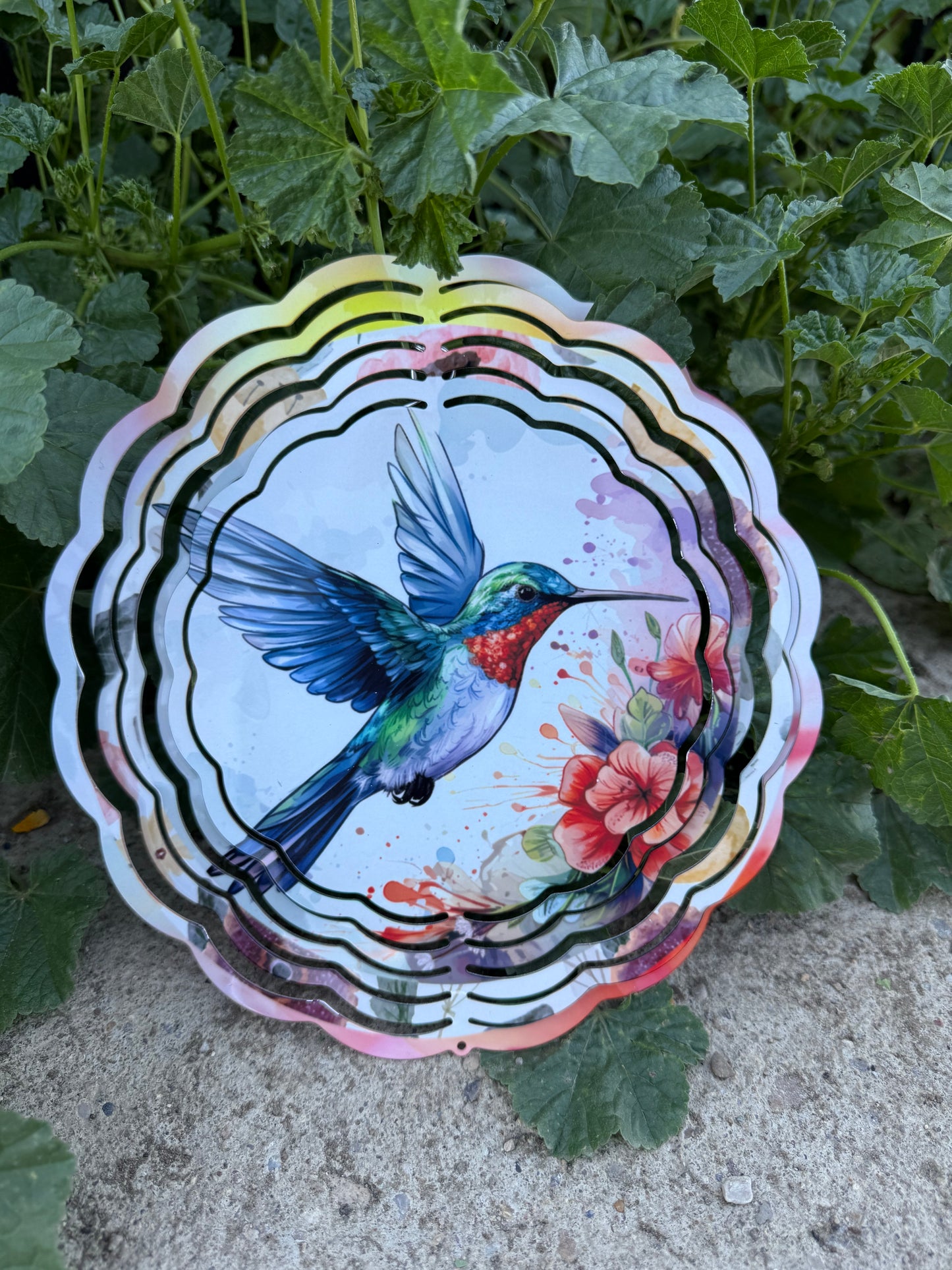 Hummingbird Wind Spinner