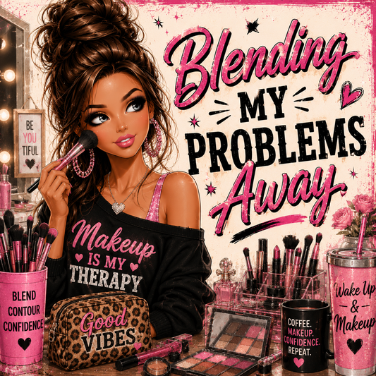 Blending my Problems away DTF Transfers