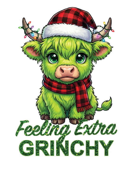 Feeling extra GRINCHY DTF Transfers
