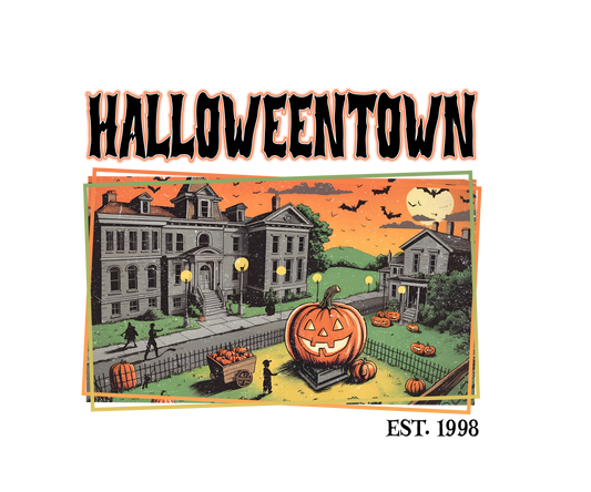 Halloween Town  DTF Transfer