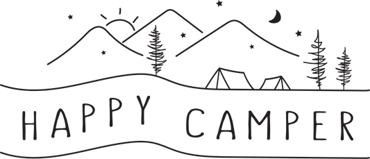 Happy Camper DTF Transfer