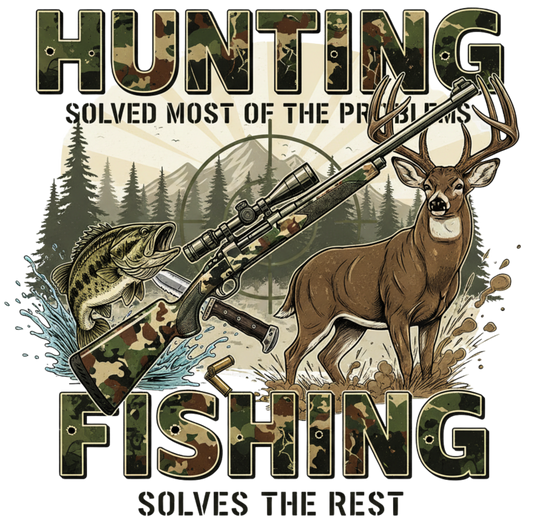 Hunting & Fishing DTF Transfer