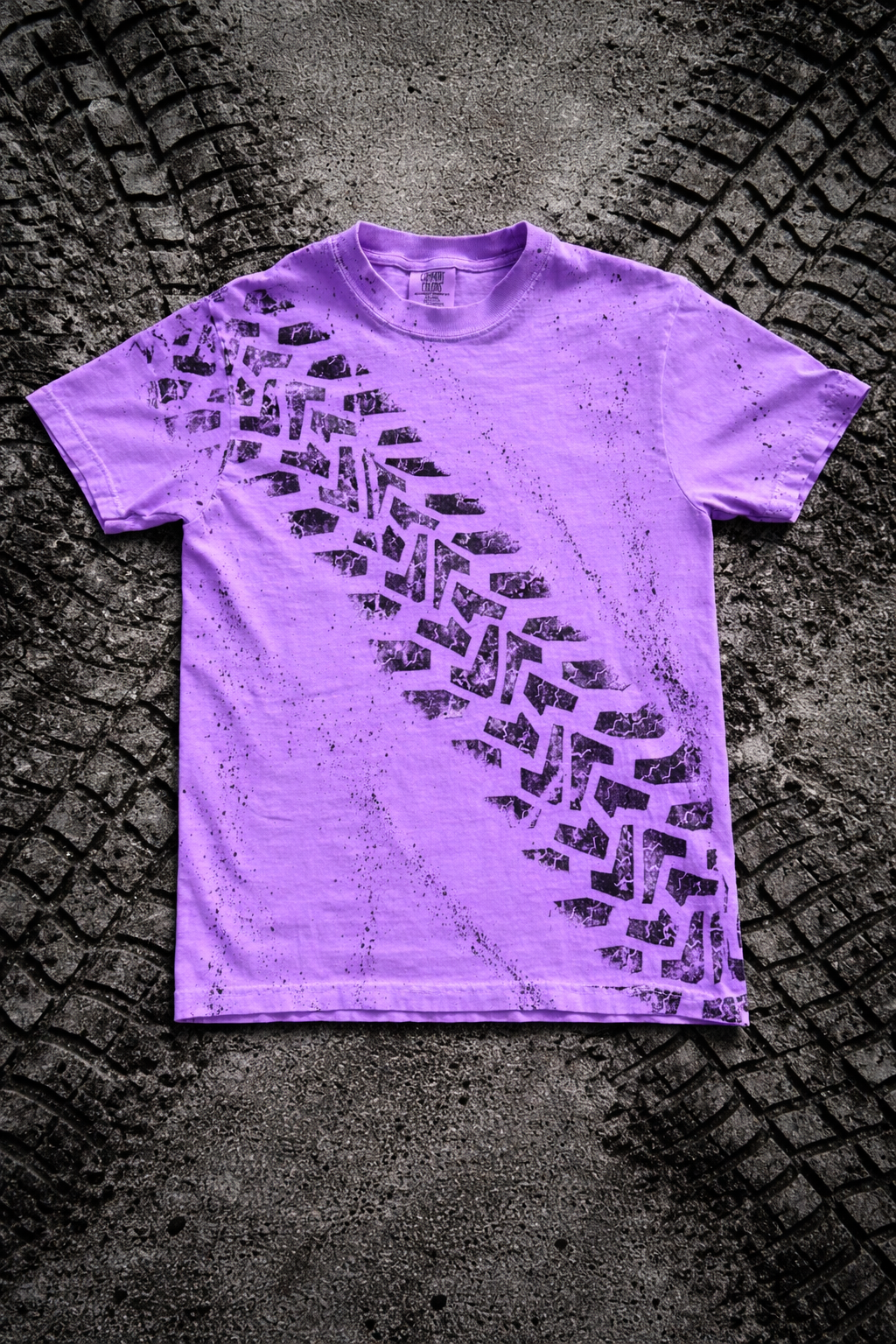 Painted Tire Tread Tee's