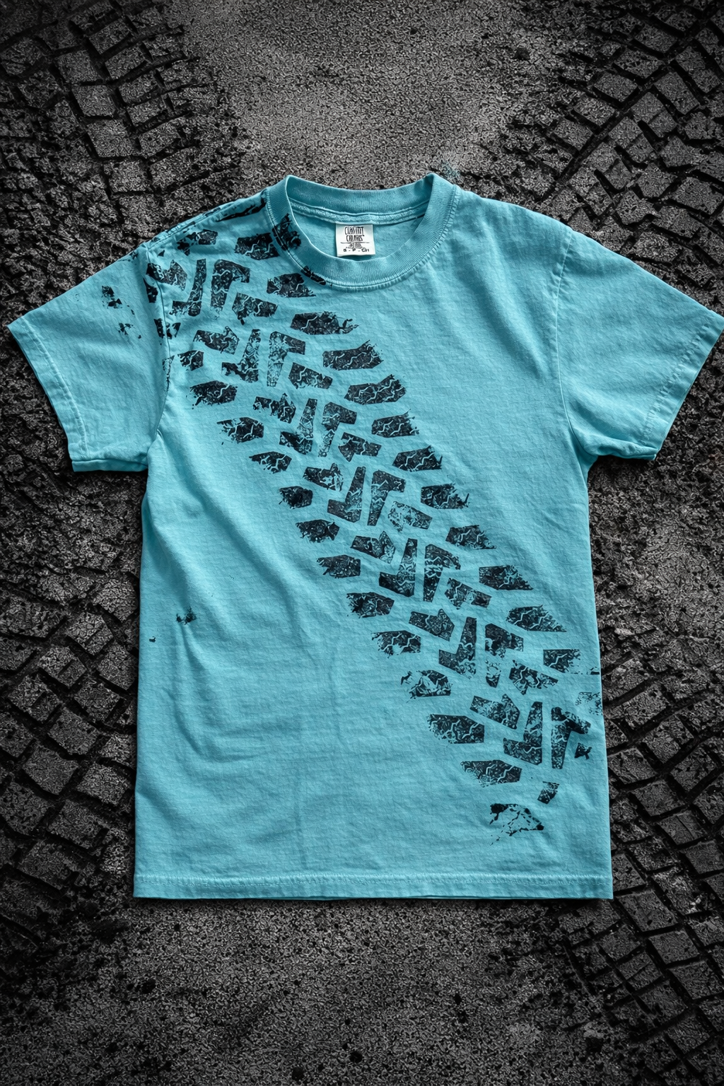 Painted Tire Tread Tee's