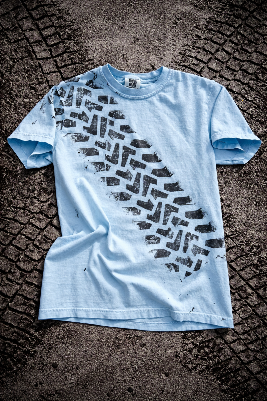 Painted Tire Tread Tee's