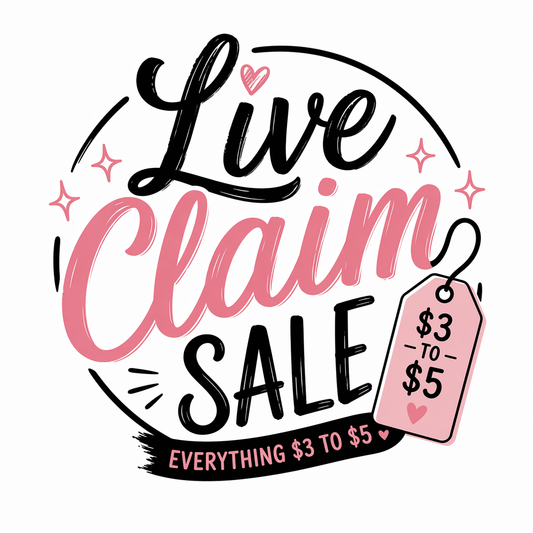 $3.00 Live Claim Items