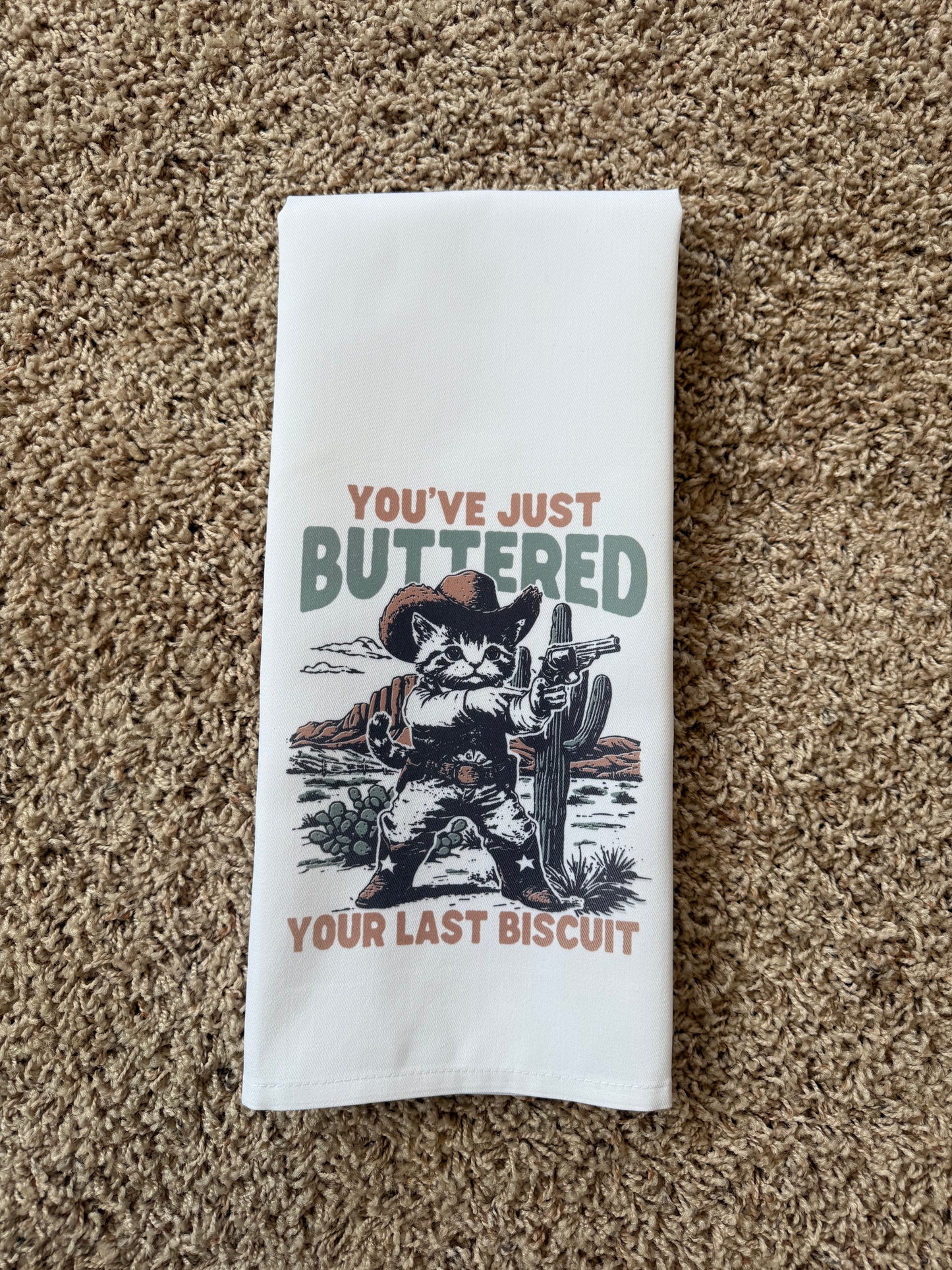 Cat lover kitchen towel