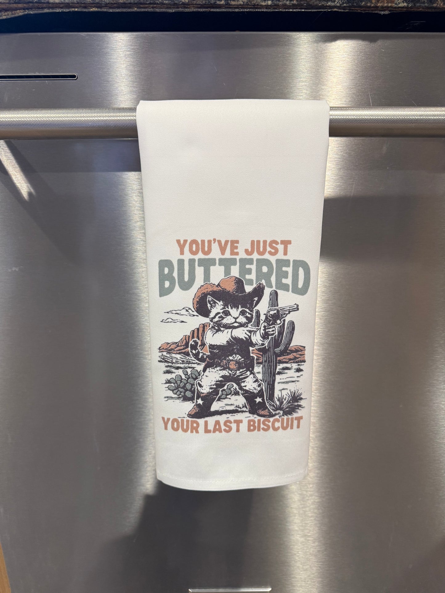 Cat lover kitchen towel