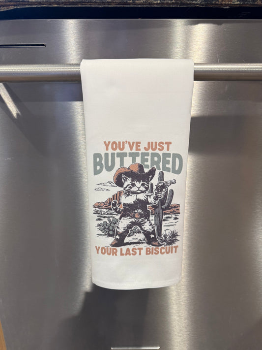 Cat lover kitchen towel