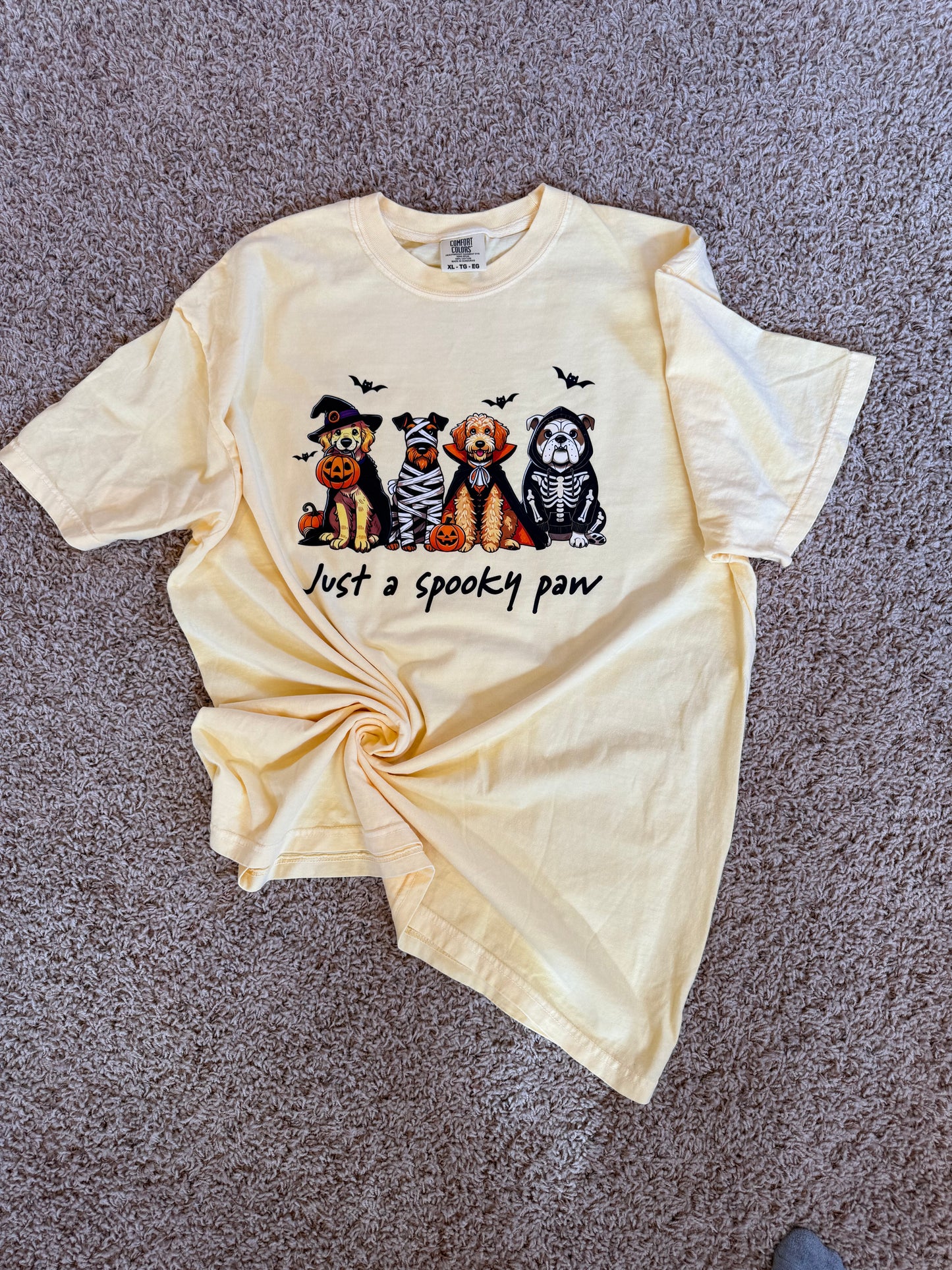 Just a Spooky Paw T-shirt