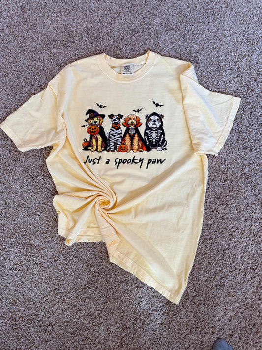 Just a Spooky Paw T-shirt