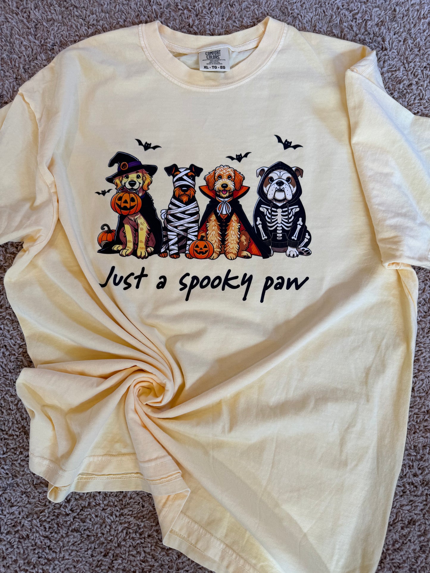 Just a Spooky Paw T-shirt