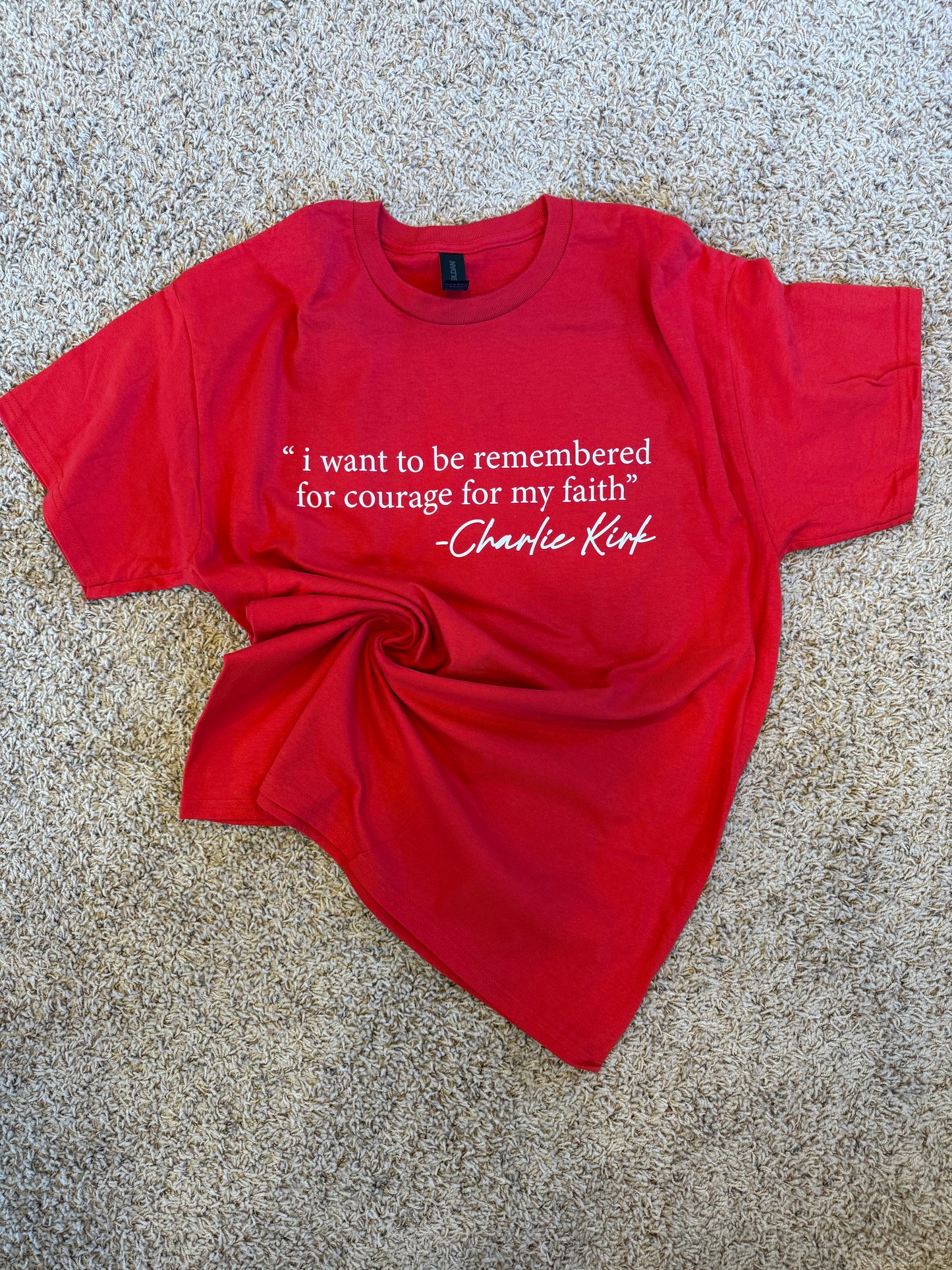 "I want to be remembered for." T-Shirt