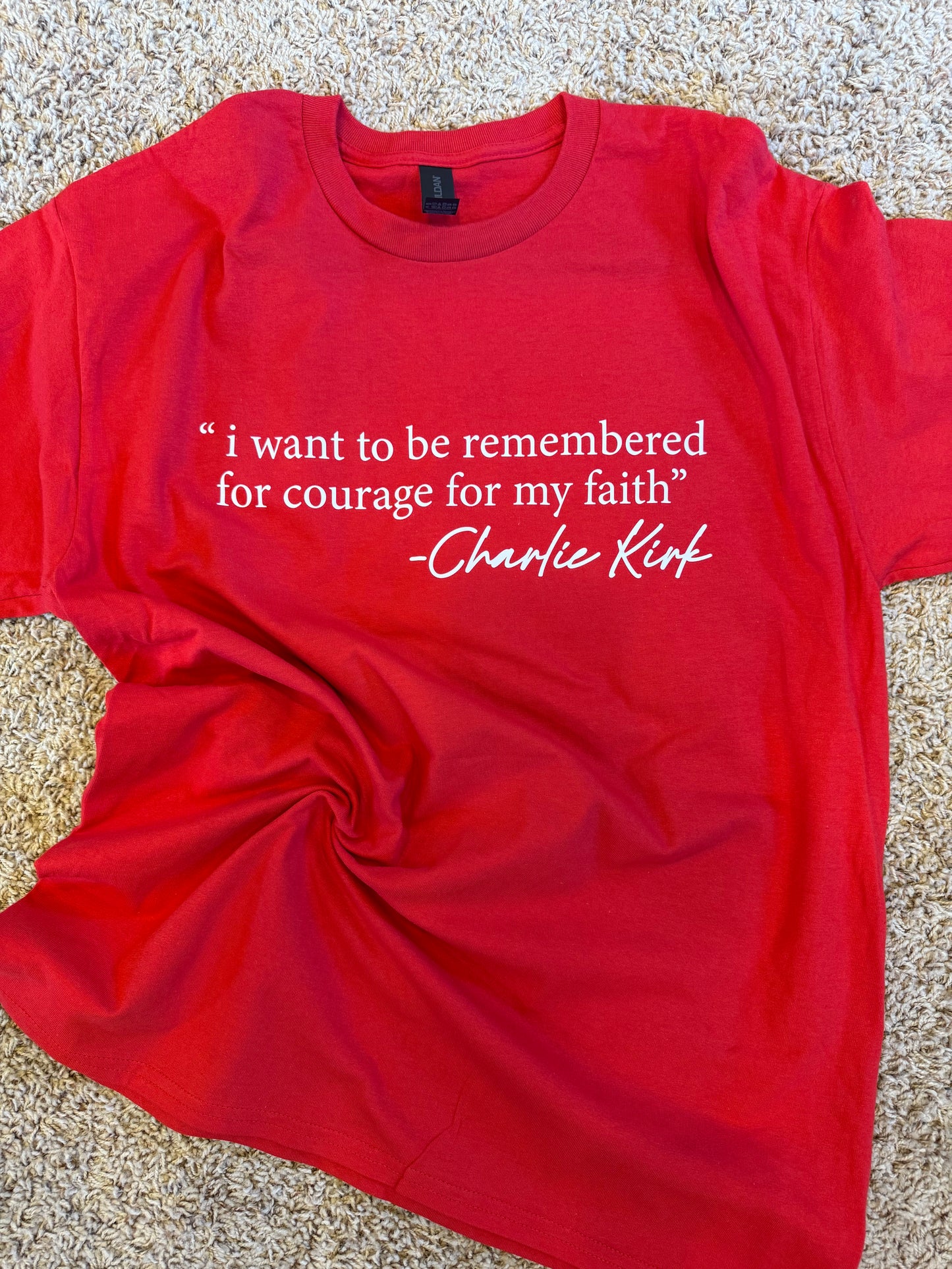 "I want to be remembered for." T-Shirt