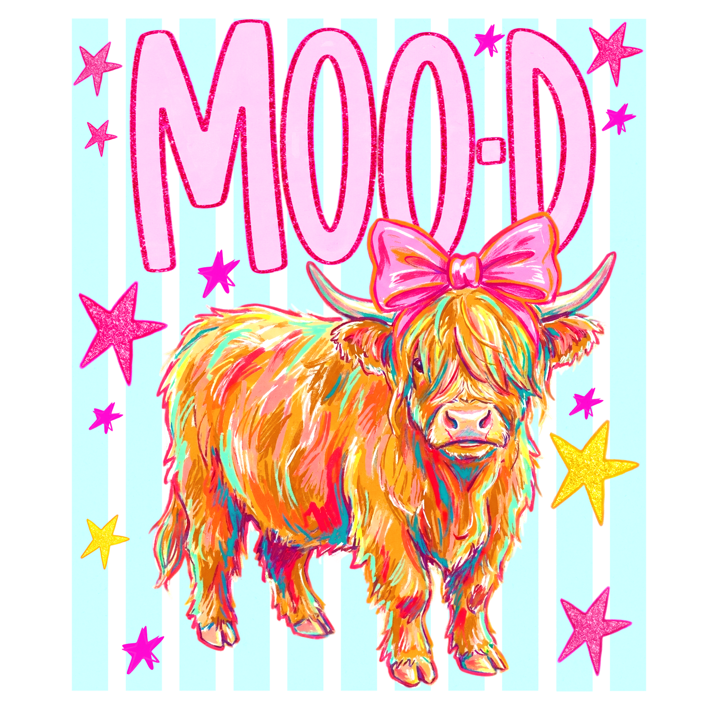 MOO-D DTF Transfer