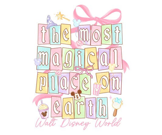 Most Magical place on earth DTF Transfer