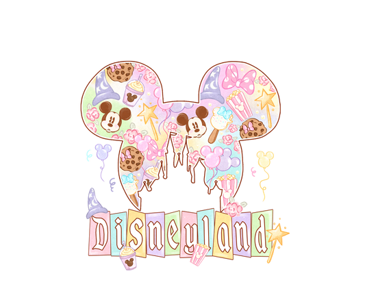 Disneyland DTF Transfer