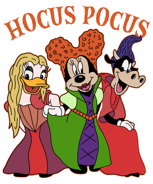 Disney Hocus Pocus DTF Transfer