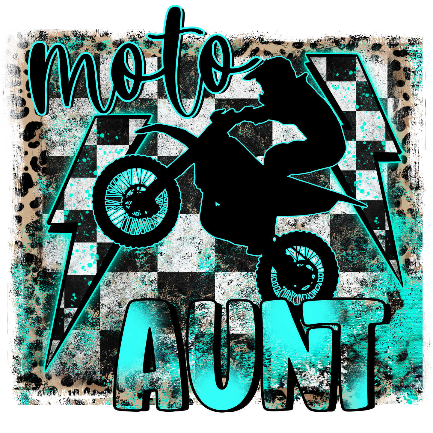Moto Aunt DTF Transfer