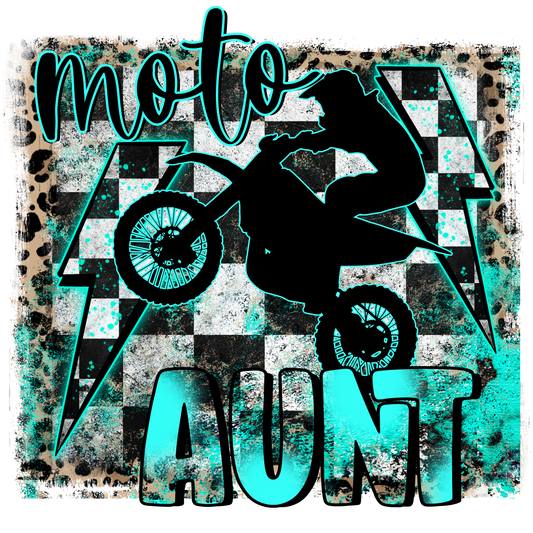 Moto Aunt DTF Transfer